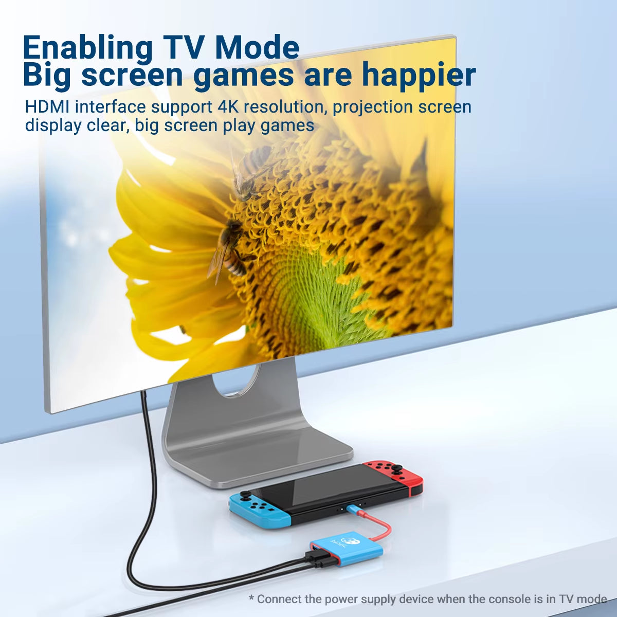 Portable Nintendo Switch Docking Station Hub with HDMI and USB 3.0